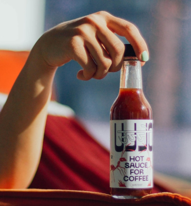 Sauce in hand